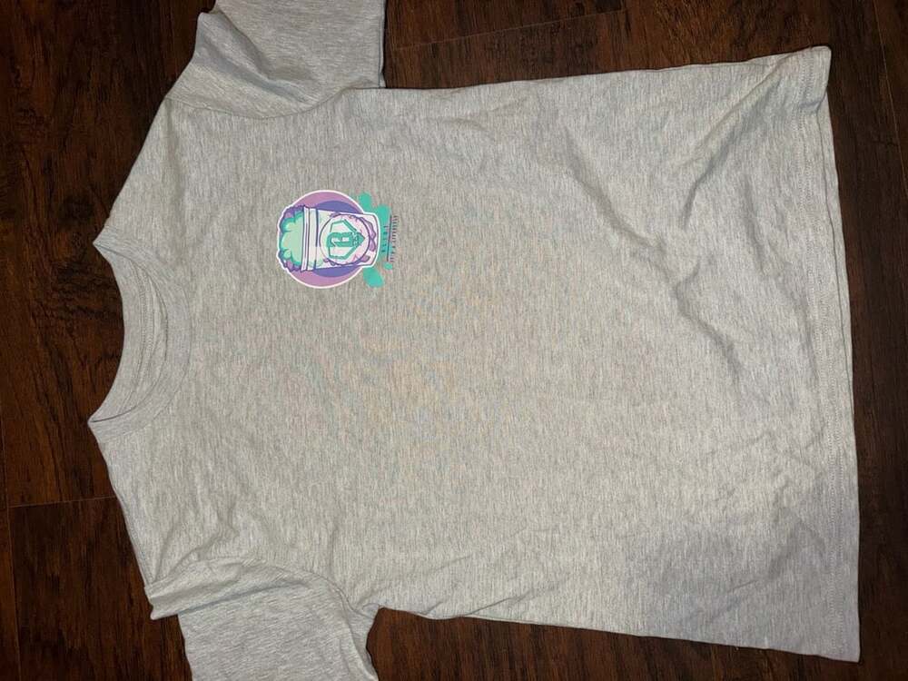 Baseball Lifestyle 101 Cotton Candy Dreams T-Shirt Youth X-Large Grey - Picture 2 of 4